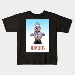 Beamrules - the alternative Christmas card, in honour of Sean Lock Kids T-Shirt